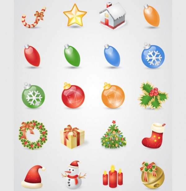 20 Christmas Tree Ornament Icons xmas wreath web unique ultimate ui elements ui stylish sock simple quality ornaments original new modern interface icons holly hi-res HD fresh free download free elements download detailed design creative clean christmas tree christmas icons christmas   