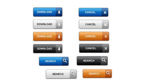 Clean Modern CSS Web UI Buttons Set web unique ui elements ui textured stylish simple search quality original orange new modern interface hi-res HD grey glossy fresh free download free elements download detailed design css3 css buttons css creative clean cancel buttons blue black   