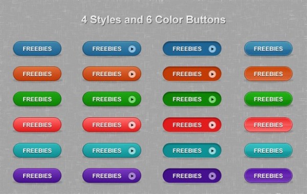 Pretty Web UI Buttons Pack PSD web unique ui elements ui stylish states set quality psd pressed pack original new modern interface hi-res HD fresh free download free elements download detailed design creative colors clean buttons active   