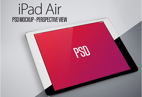 Apple iPad Air Mockup Set white vector perspective mockup ipad air mockup ipad air free download free concept black apple   