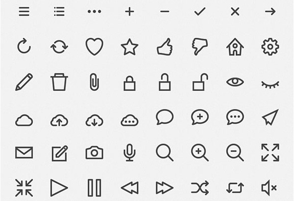 61 Hicons Vector Outline Icons Pack PNG/AI web unique ui elements ui stylish set quality png pack outline icons original new modern interface icons Hicons hi-res HD fresh free download free elements download detailed design creative clean black ai   