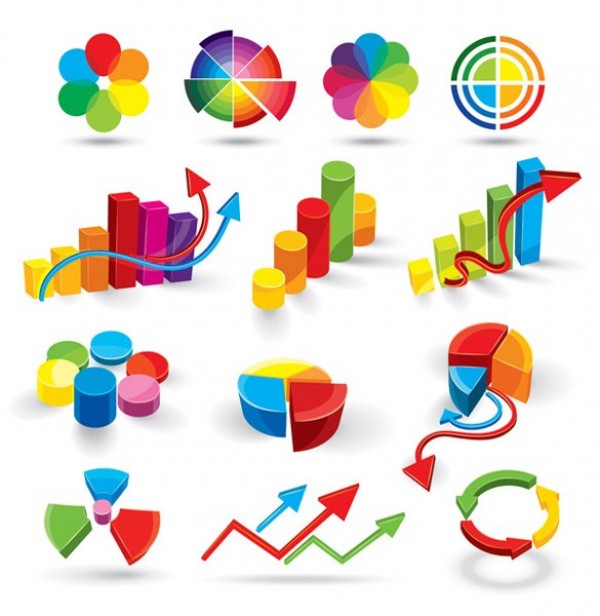 29 Vivid Color Chart Infographic Icons Vector Set web vector unique ui elements stylish statistics set quality pie charts original new interface infographics illustrator high quality hi-res HD graphs graphic fresh free download free eps elements download detailed design creative colorful charts bars bar chart arrows   
