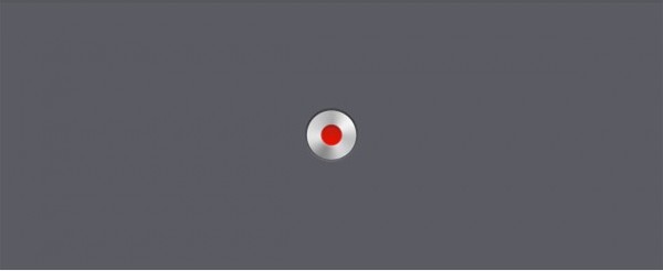 Round Metal Red Center Record Button PSD web unique ui elements ui stylish simple round button round red record button record quality original new modern metal button metal interface hi-res HD fresh free download free elements download detailed design creative clean button   