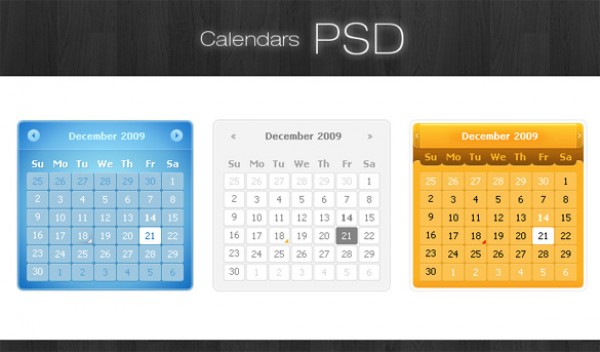3 Smooth Styles Web Calendars PSD yearly year web calendar web vectors vector graphic vector unique ultimate ui elements quality psd png photoshop pack original new month modern jpg illustrator illustration ico icns high quality hi-def HD fresh free vectors free download free elements download design dates creative calendar ai   