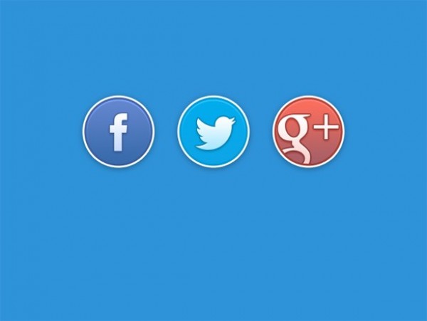 3 Modern Social Media Icons Set PSD web unique ui elements ui twitter stylish social icons rounded round quality original new networking modern interface icons hi-res HD googleplus g+ fresh free download free facebook elements download detailed design creative clean buttons bookmarking   