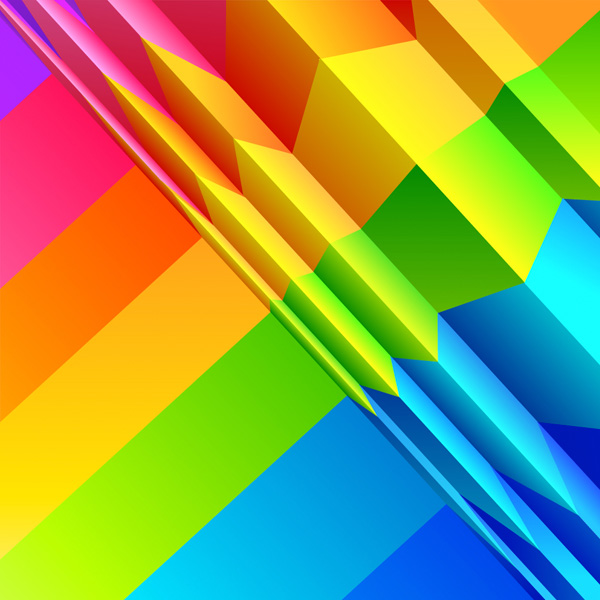 Folded Paper Rainbow Stripe Background web vector unique ui elements stylish stripes striped rainbow quality original new interface illustrator high quality hi-res HD graphic fresh free download free folds folded paper fan elements download detailed design creative colors colorful bold background ai   