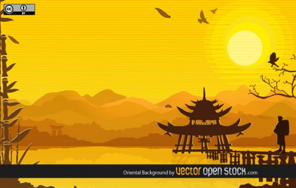 Oriental Silhouette Scene Vector Background wharf web vectors vector graphic vector unique ultimate ui elements stylish simple silhouette quality psd png photoshop pagota pack original oriental new mountain modern landscape lake jpg interface illustrator illustration ico icns high quality high detail hi-res HD GIF fresh free vectors free download free elements download detailed design creative clean background Asian ai   