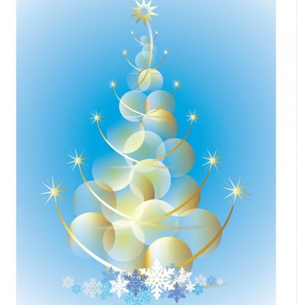 Glossy Golden Abstract Vector Christmas Tree web vector unique ui elements tree stylish quality original new interface illustrator high quality hi-res HD graphic gold glowing fresh free download free elements download detailed design creative christmas tree abstract   