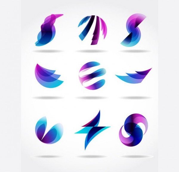 9 Abstract Vector Symbols & Shapes Logotypes web vector shapes vector unique ui elements transparent symbols stylish shapes set quality purple original new logotypes logos interface illustrator high quality hi-res HD graphic fresh free download free elements download detailed design creative ai   