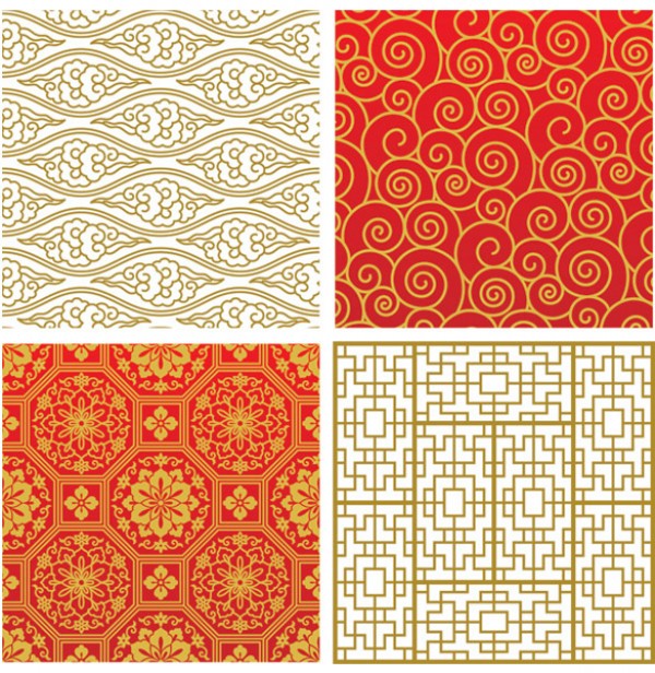 Elegant Asian Style Seamless Patterns web vectors vector graphic vector unique ultimate symbols seamless quality photoshop pattern pack original new modern illustrator illustration high quality fresh free vectors free download free elegant download design creative chinese background Asian ai   