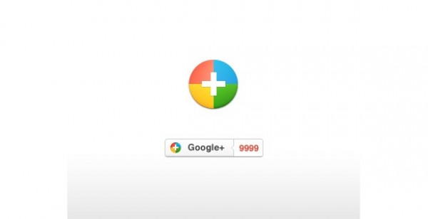 Smooth Google Plus Button & Counter PSD web unique ui elements ui tag stylish simple round quality psd original new modern interface hi-res HD google plus button google fresh free download free elements download detailed design creative counter clean button   