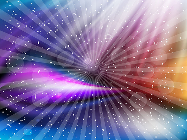 Colorful Abstract Universe Vector Background vector universe sun rays space rays free download free explosion colorful background abstract   