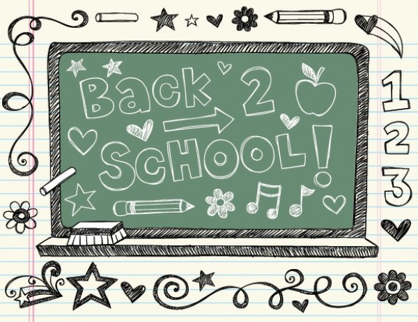 Back to School Doodle Painting Vector Graphic web vector unique ui elements stylish school quality original numbers notepaper new musical notes interface illustrator high quality hi-res HD graphic fresh free download free flowers eps elements drawing download doodle art detailed design creative chalk blackboard Back to school artwork   