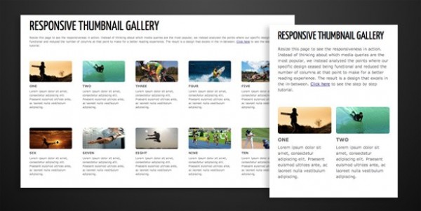 Responsive Thumbnail Gallery Tutorial web unique ui elements ui tutorial thumbnail stylish responsive thumbnail gallery responsive quality original new modern interface hi-res HD gallery fresh free download free elements download detailed design creative coded code clean   