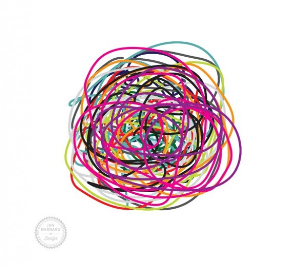 Colorful Scribbles Busyness Concept Vector Graphic web vector unique ui elements stylish scribble lines scribble quality original new interface illustrator illustration high quality hi-res HD graphic fresh free download free elements download detailed design creative concept colorful busyness busy day busy background ai   