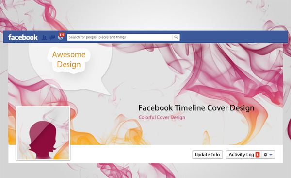 Facebook Timeline Cover Abstract Design ui elements ui free download free flat facebook timeline cover facebook timeline   