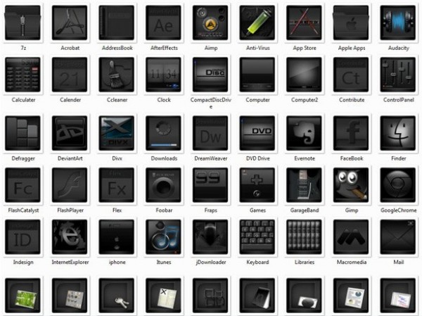 117 Glossy Black Beauty Icons Pack PNG web unique ui elements ui stylish square set quality png pack original new modern interface icons hi-res HD glossy fresh free download free elements download detailed design creative clean blackbeauty black   