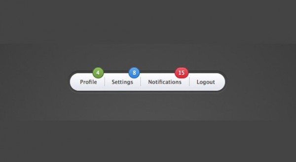 Sweet Navigation with Notification Badges CSS web unique ui elements ui stylish quality original notification new navigation badges navigation modern menu interface html hi-res HD fresh free download free elements download detailed design css creative counter colorful badges clean bar badge app   
