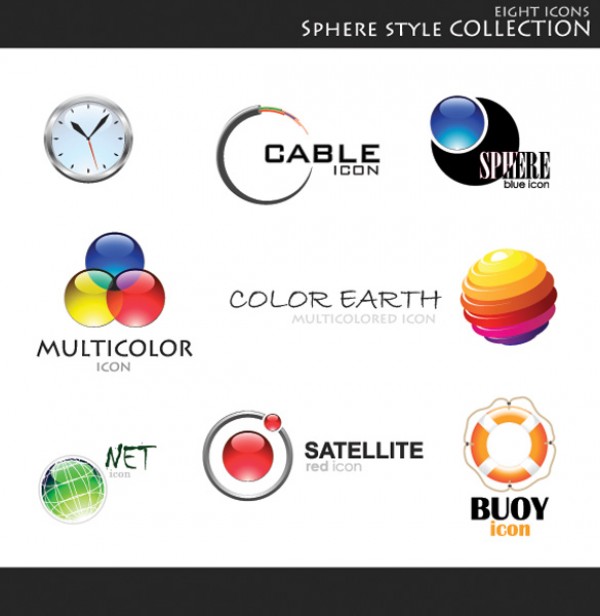8 Vector Sphere Logo Types web vectors vector graphic vector unique ultimate sphere quality photoshop pack original new modern logotypes logo illustrator illustration high quality fresh free vectors free download free download detailed design creative circle ai   
