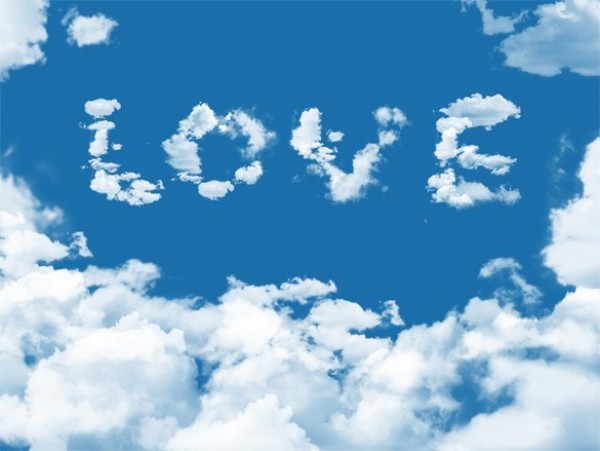 Love Clouds in the Sky Background JPG web unique stylish sky skies simple romantic quality original new modern love letters jpg high resolution hi-res HD fresh free download free download design creative cloudy clouds clean   