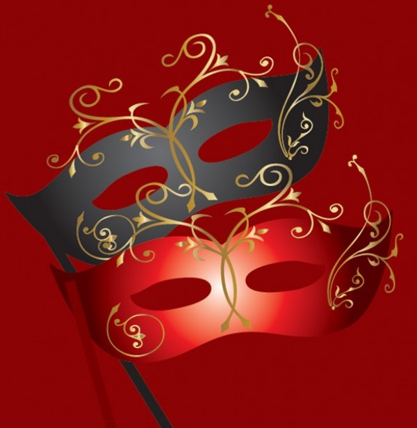 5 Decorative Carnival Masks Vector Templates web vector unique stylish quality original mask mascarade illustrator high quality graphic fresh free download free download design creative celebration carnival mask carnival   