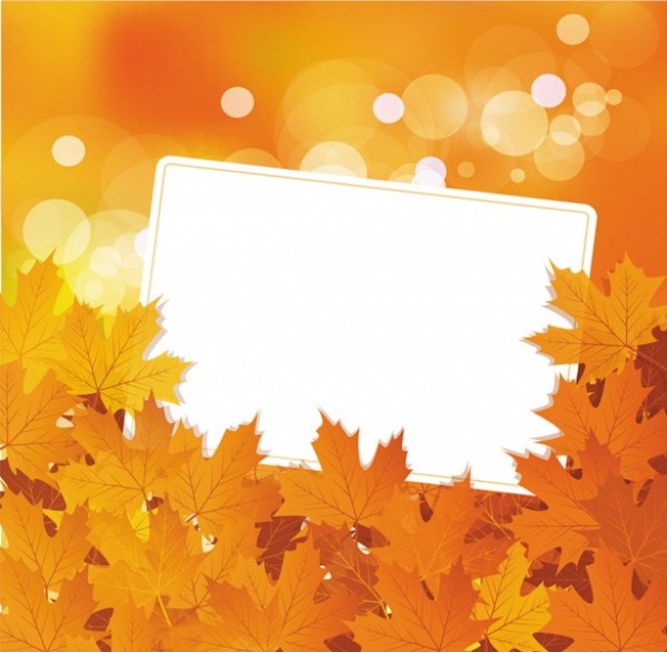 Autumn Maple Leaves Message Vector Background web vector unique ui elements stylish quality original orange new message maple leaves interface illustrator high quality hi-res HD graphic fresh free download free eps elements download detailed design creative card bokeh background autumn leaves autumn background autumn   