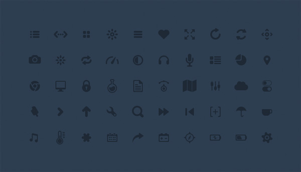 50 Flat Mini Glyph Icons Pack ui elements set psd pixel pack mini interface icons glyph icons glyph free download free flat download   