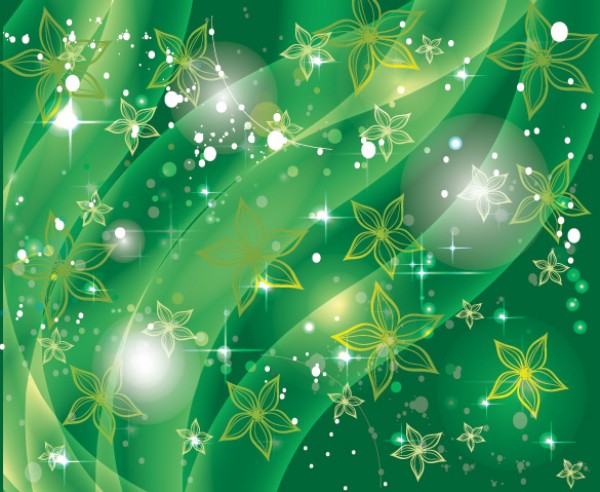 Green Glowing Waves Abstract Vector waves vectors vector graphic vector unique stars quality photoshop pack original modern illustrator illustration high quality green glowing glow fresh free vectors free download free download creative background ai abstract   