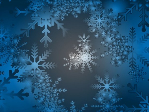 Blue Snowflake Winter Vector Background winter web vector unique ui elements stylish snowflakes snowflake background quality original new interface illustrator high quality hi-res HD graphic fresh free download free elements download detailed design creative blue background ai   