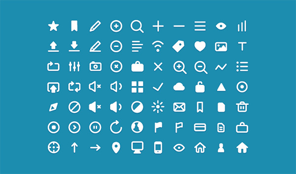 70 Clean Flat Web Icons Pack white ui elements ui set icons icon free download free flat icons set flat   