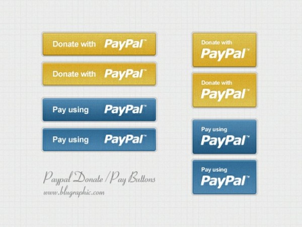 8 Perfect Paypal Donate & Payment Buttons Set web unique ui elements ui stylish set quality psd paypal payment button paypal donate paypal button payment button pay with paypal original new modern interface hi-res HD fresh free download free elements download donation donate button detailed design creative clean   