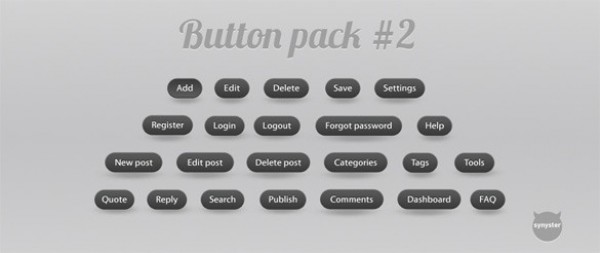 23 Grey Web UI Buttons Pack PSD/CSS web buttons web unique ui elements ui stylish sprites set quality psd png pack original new modern interface hi-res HD grey fresh free download free elements download detailed design css creative clean buttons   