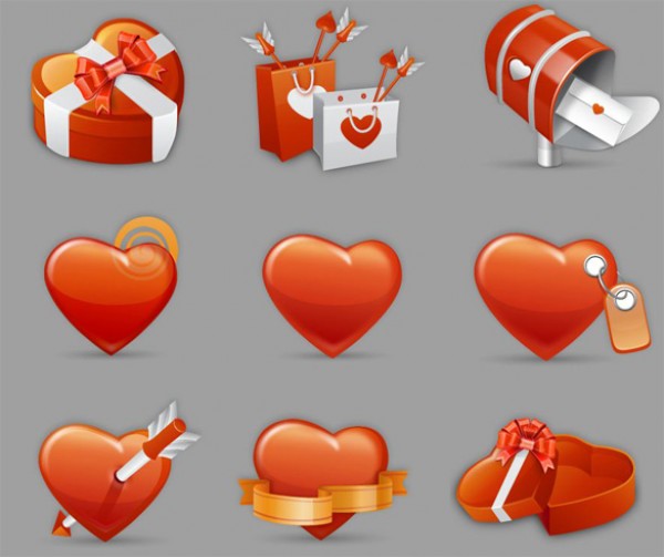 14 Red Valentine Heart Icons web vectors vector graphic vector valentine's day Valentine unique ultimate ui elements red heart quality psd png photoshop pack original new modern mailbox jpg illustrator illustration icons ico icns high quality hi-def heart HD gift box fresh free vectors free download free elements download design creative ai   