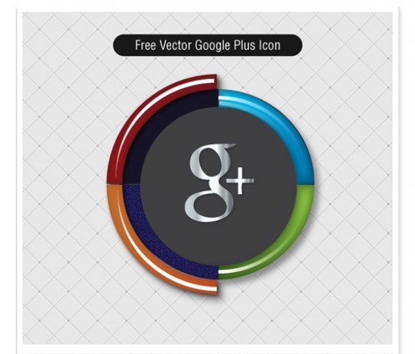 Four Color Google Plus Vector Social Icon web vector unique ui elements stylish social round quality original new interface illustrator icon high quality hi-res HD graphic googleplus google plus icon google plus g+ icon g+ fresh free download free elements download detailed design creative   