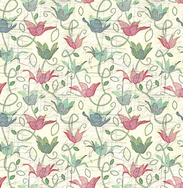 8 Delicate Floral Tulip Seamless Patterns Set JPG web unique ui elements ui tulip stylish spring repeatable quality pattern original new modern jpg interface hi-res HD fresh free download free flowers floral elements download detailed design delicate creative clean background   
