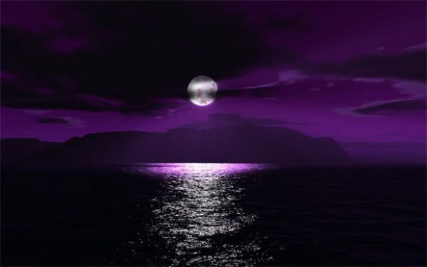 Night of Purple Moon Background JPG web unique stylish reflection quality purple original night new moonlight moon modern fresh free download free download design creative background   