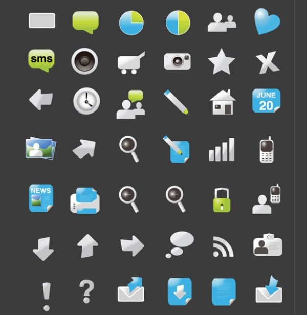 42 Website Designer Vector Icons Set web icons web vector icons vector unique ui elements stylish simple set quality pack original new interface illustrator icons high quality hi-res HD grey green gray graphic fresh free download free elements download detailed designer icons design creative blue   