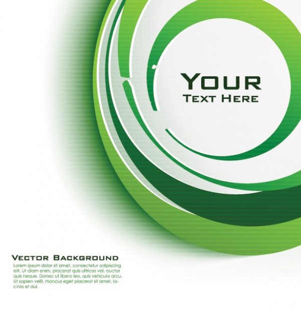 Green Spiral Backdrop Vector Background web vector unique text area stylish spiral quality original modern illustrator high quality green graphic fresh free download free download design creative circular circle background abstract   