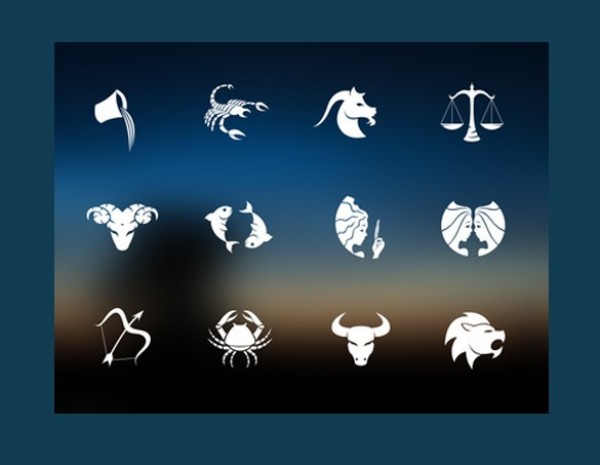 12 Zodiac Pictograms Icons Set PSD zodiac signs zodiac icons set zodiac web unique ui elements ui stylish set quality psd pictograms original new modern interface icons hi-res HD glyph fresh free download free elements download detailed design creative clean   
