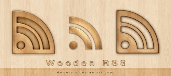 3 Realistic Wooden RSS Social Icons Set PNG wooden wood web unique ui elements ui stylish social media social simple rss icon rss feed quality png original new networking modern interface hi-res HD fresh free download free elements download detailed design cutout creative clean carved bookmarking   