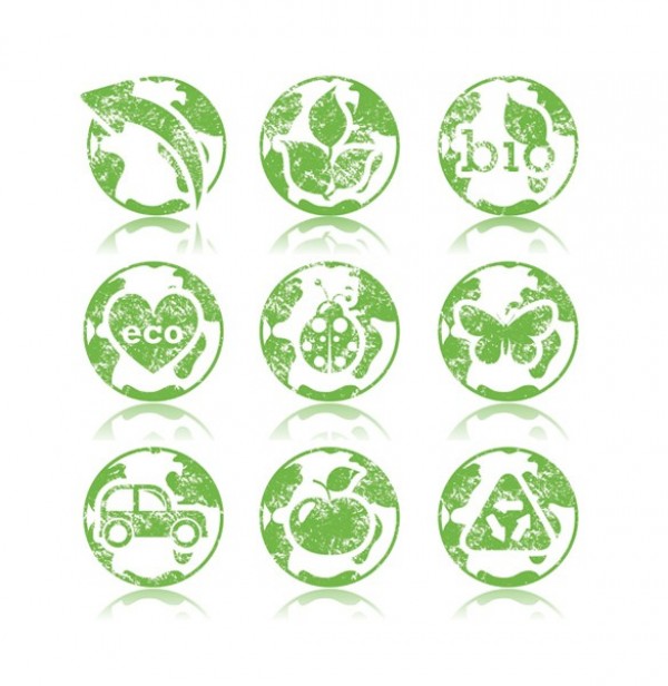 9 Ecology Nature Stickers Vector Set web vector unique ui elements stylish stickers sticker stamp signs sign set quality original new nature leaves ladybug labels interface illustrator high quality hi-res heart HD graphic fresh free download free eps elements ecology eco download detailed design creative cdr car butterfly arrow apple   