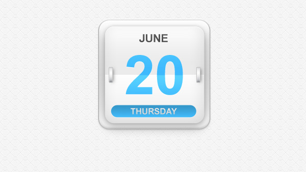 White Rounded Date Flipper Icon PSD white web unique ui elements ui stylish rounded quality psd original new month modern ios interface icon hi-res HD fresh free download free flipper elements download detailed design day date flipper icon date flipper date creative coil clean blue   