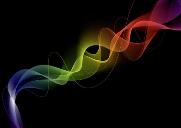 Colorful Plumes of Smoke Vector Abstract Background web vector unique swirls stylish smoke quality original new illustrator high quality graphic fresh free download free download design creative colors colorful background abstract   