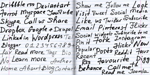 Hand Drawn Notes & Social Tags Set PSD web unique ui elements ui stylish social media social quality psd pagination original notes new navigation names modern interface hi-res HD hand writing hand drawn fresh free download free follow me elements download detailed design creative clean blog   