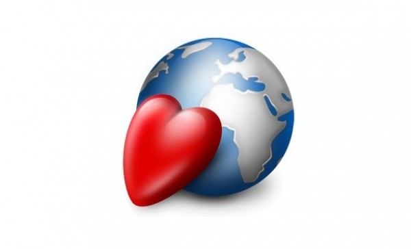 Red Heart Earth Globe Vista Icon PNG web vista icon vista unique ui elements ui stylish simple red heart quality png original new modern interface icon hi-res heart HD globe fresh free download free elements earth download detailed design creative clean   