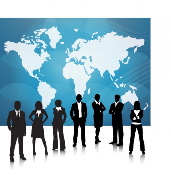World Business People Team Vector world map world workers vectors vector graphic vector unique team quality professionals photoshop people pack original modern map illustrator illustration high quality fresh free vectors free download free download creative business ai   