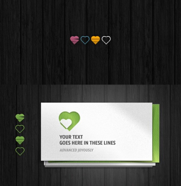 Stacked Cards Hearts Logo and Icons Set PSD web unique ui elements ui stylish stacked cards set quality psd original new modern love icon logo interface icon hi-res heart logo heart icons heart cutout HD fresh free download free elements download detailed design creative clean 2 hearts   