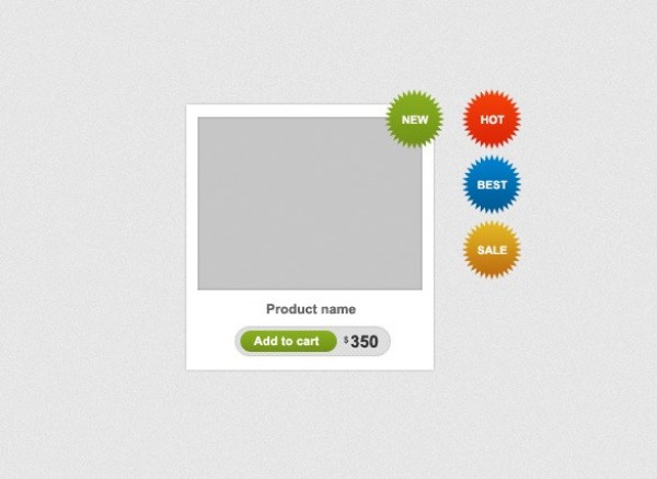 Online Store Product Box & Sticker PSD web unique ui elements ui tag stylish sticker set sale quality psd product box product original online store new modern interface hot hi-res HD fresh free download free frame elements ecommerce download detailed design creative colors clean button best add to cart   