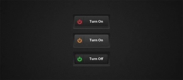 Dark Web UI ON/OFF Buttons Set PSD web unique ui elements ui stylish states quality psd original on/off on off on off new modern interface hi-res HD fresh free download free elements download detailed design dark creative clean buttons   