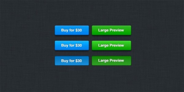6 Premium UI Buttons Set PSD/CSS web unique ui elements ui stylish states set quality psd original normal new modern interface hover hi-res HD green fresh free download free elements download detailed design css creative clean buttons button blue active   